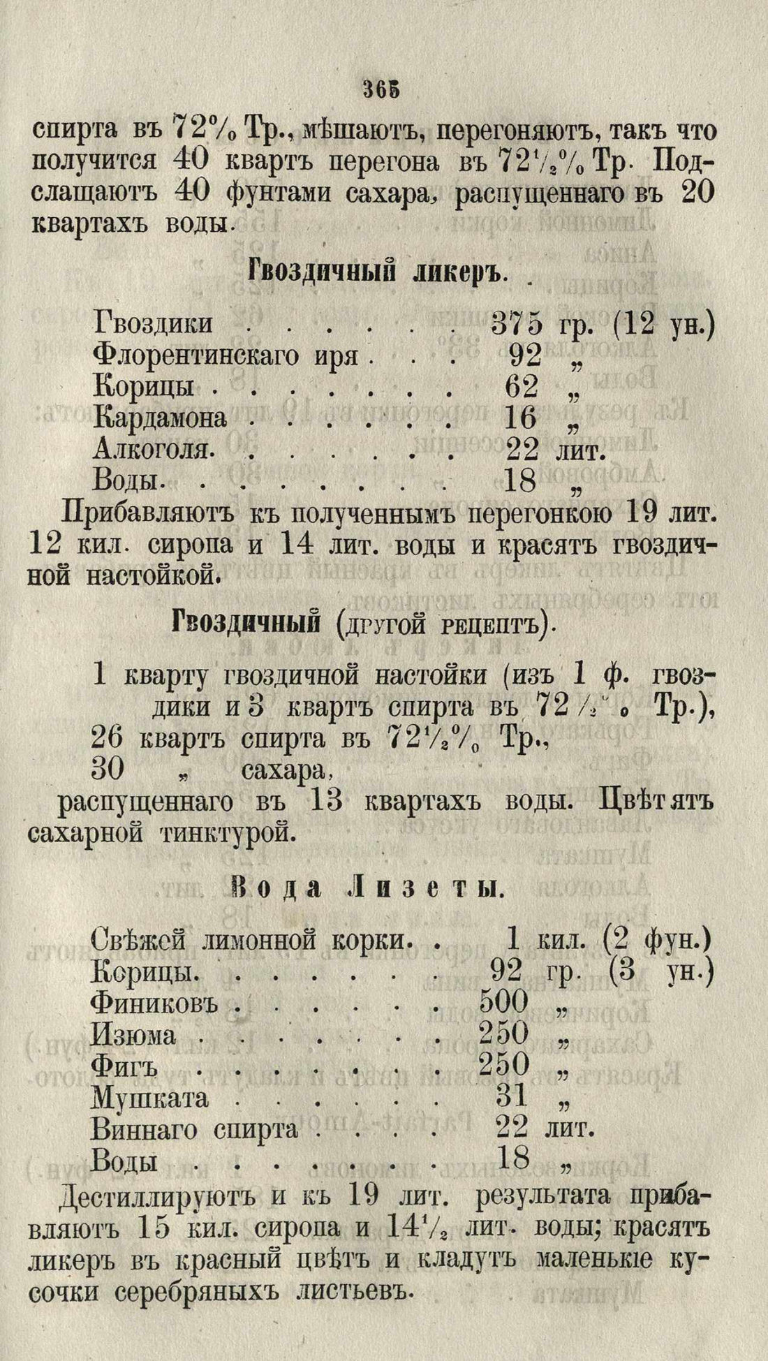 Скан страницы 391 книги «Буфет всевозможных водок»