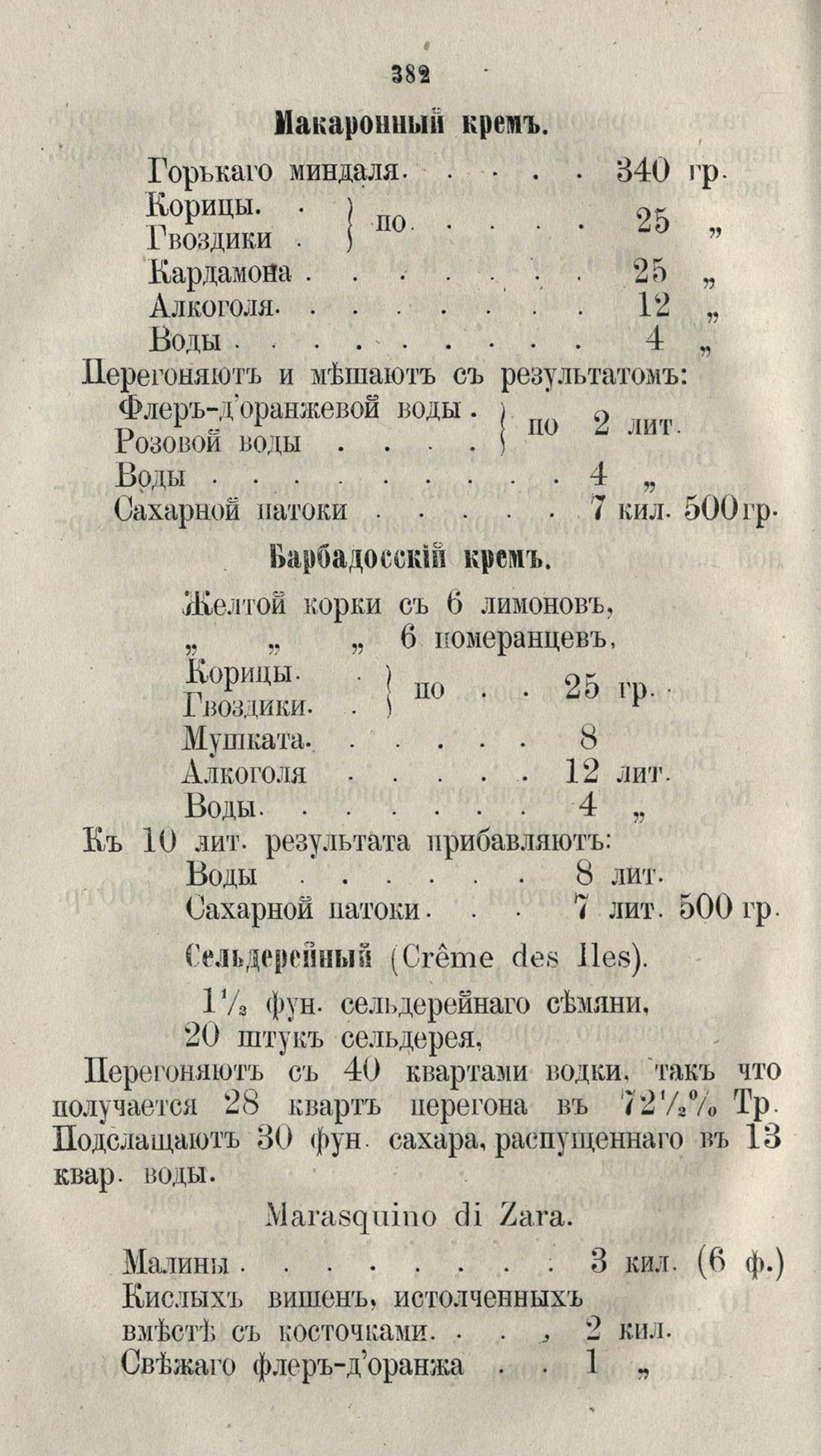 Скан страницы 408 книги «Буфет всевозможных водок»