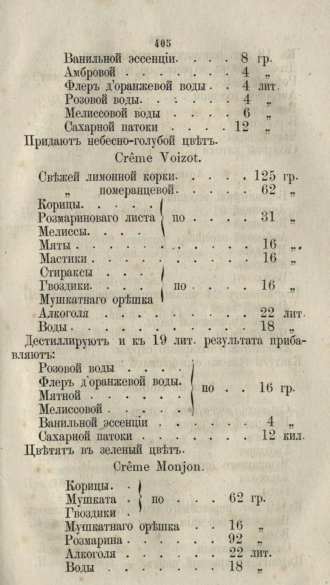 Скан страницы 431 книги «Буфет всевозможных водок»