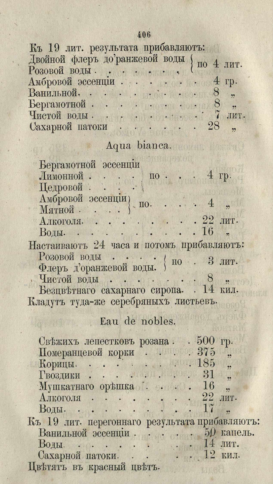 Скан страницы 432 книги «Буфет всевозможных водок»