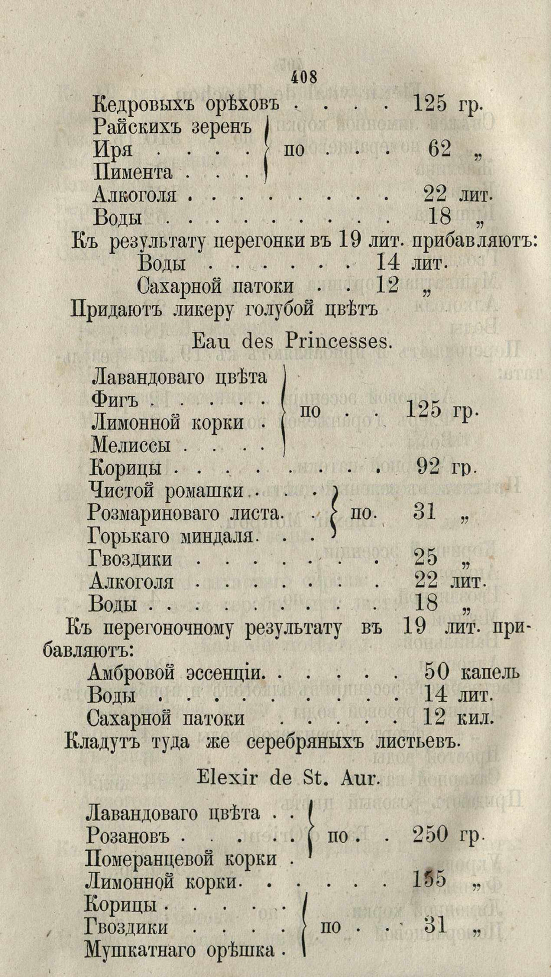 Скан страницы 434 книги «Буфет всевозможных водок»