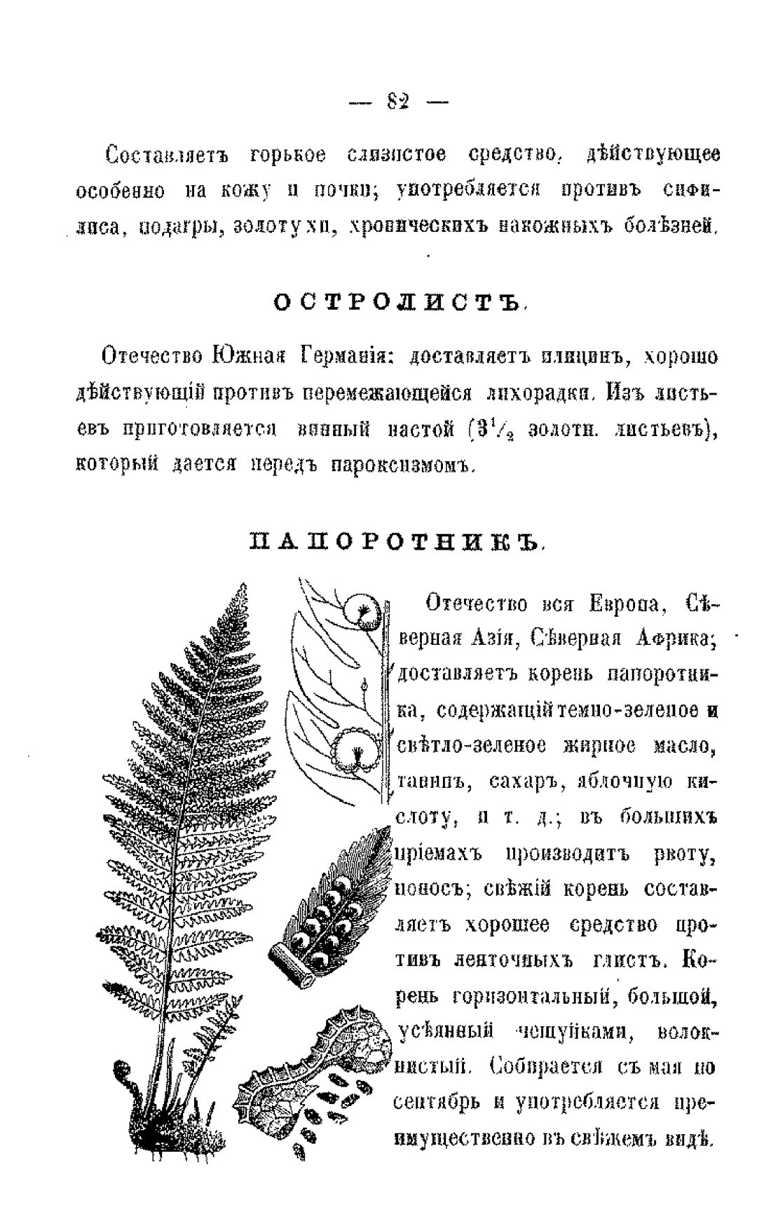 Скан страницы 84 книги «Царство лекарственных трав»
