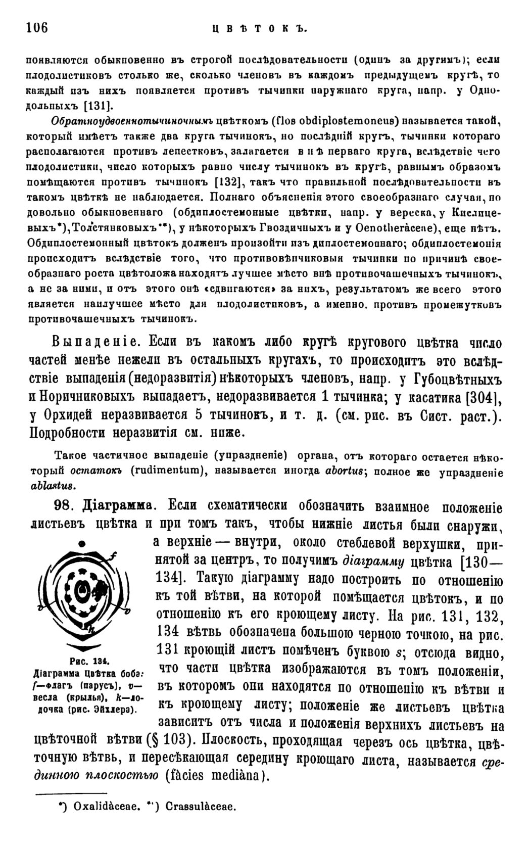 Скан страницы 109 книги «Систематика растений. Часть 1»