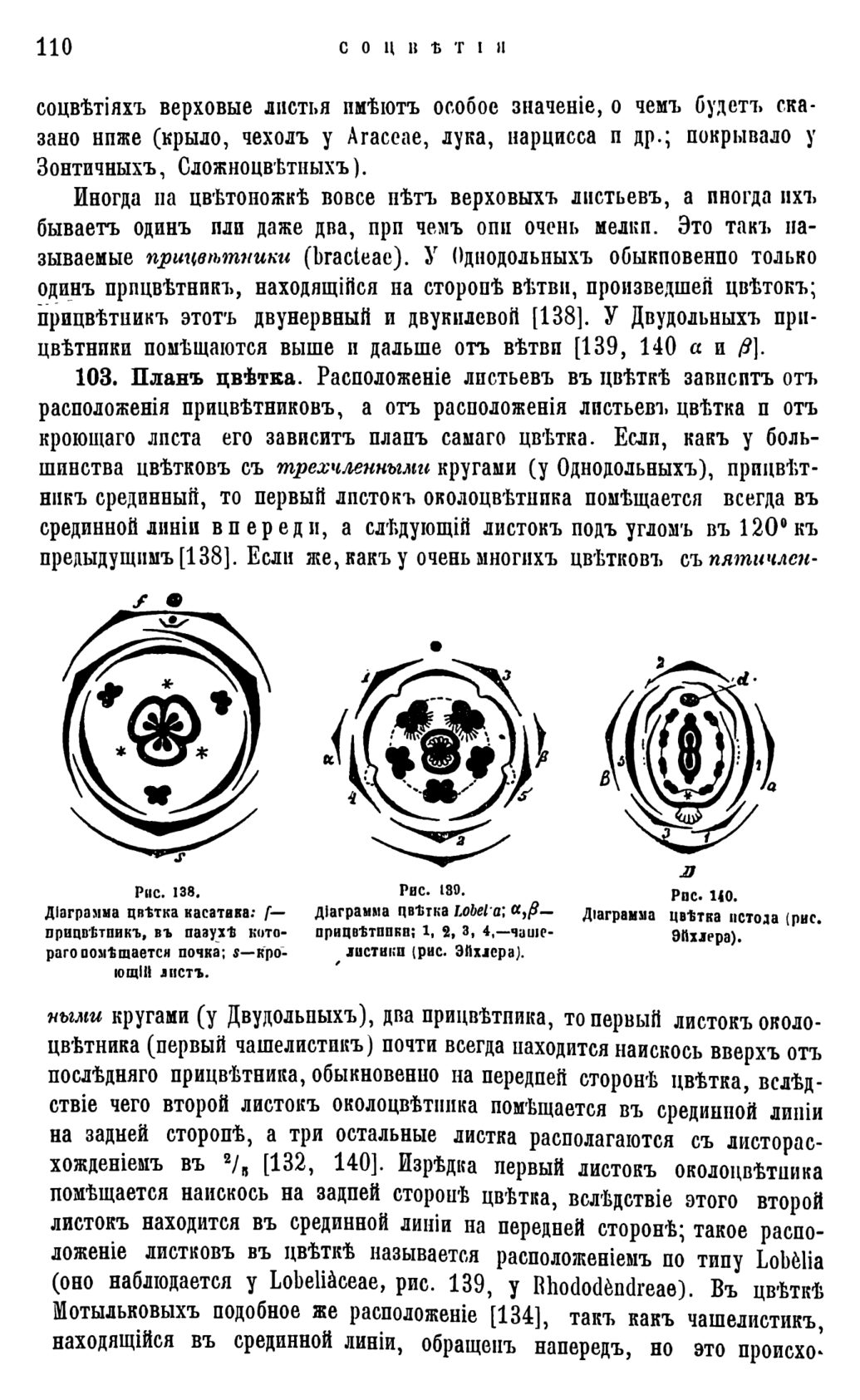 Скан страницы 113 книги «Систематика растений. Часть 1»