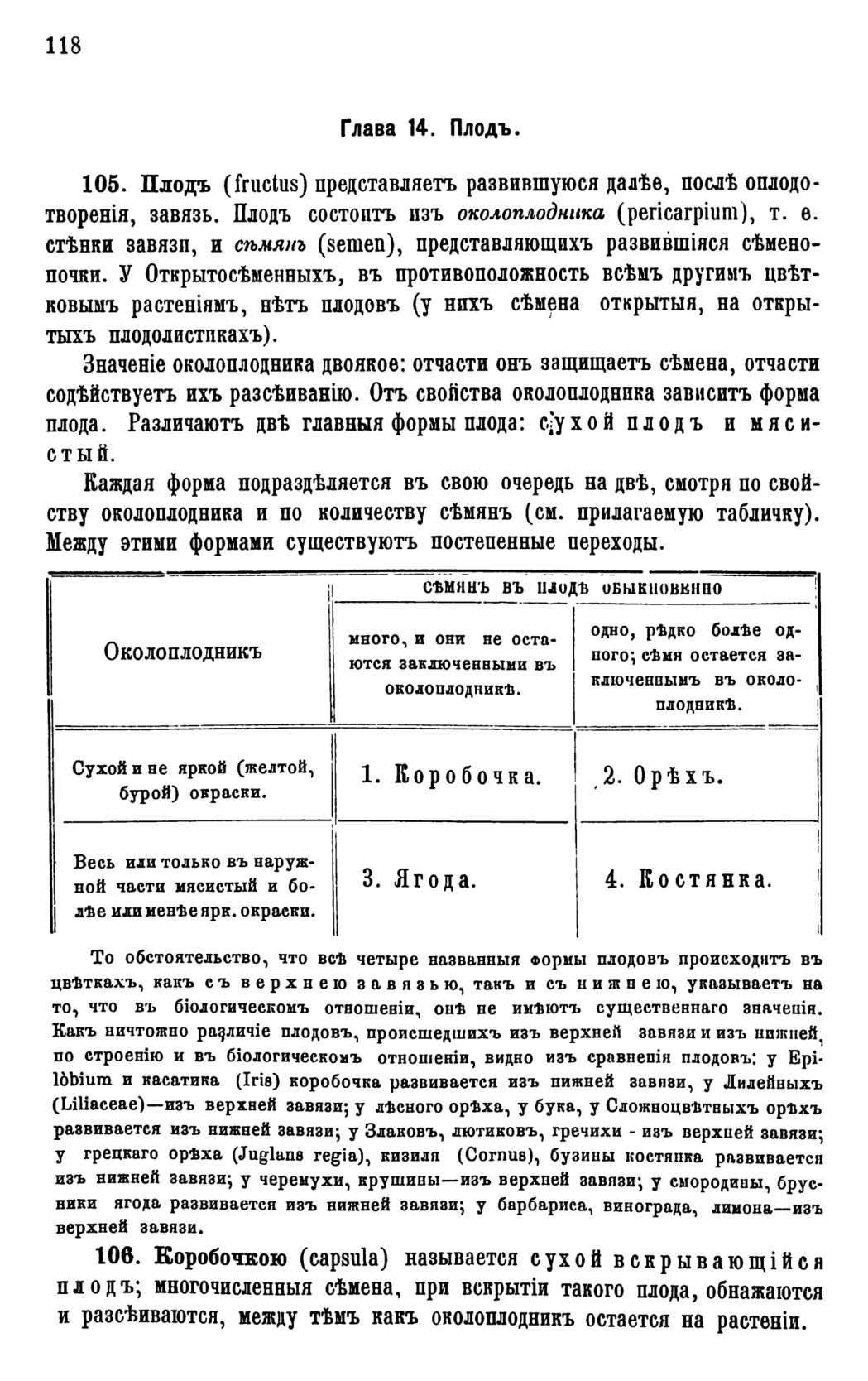 Скан страницы 121 книги «Систематика растений. Часть 1»
