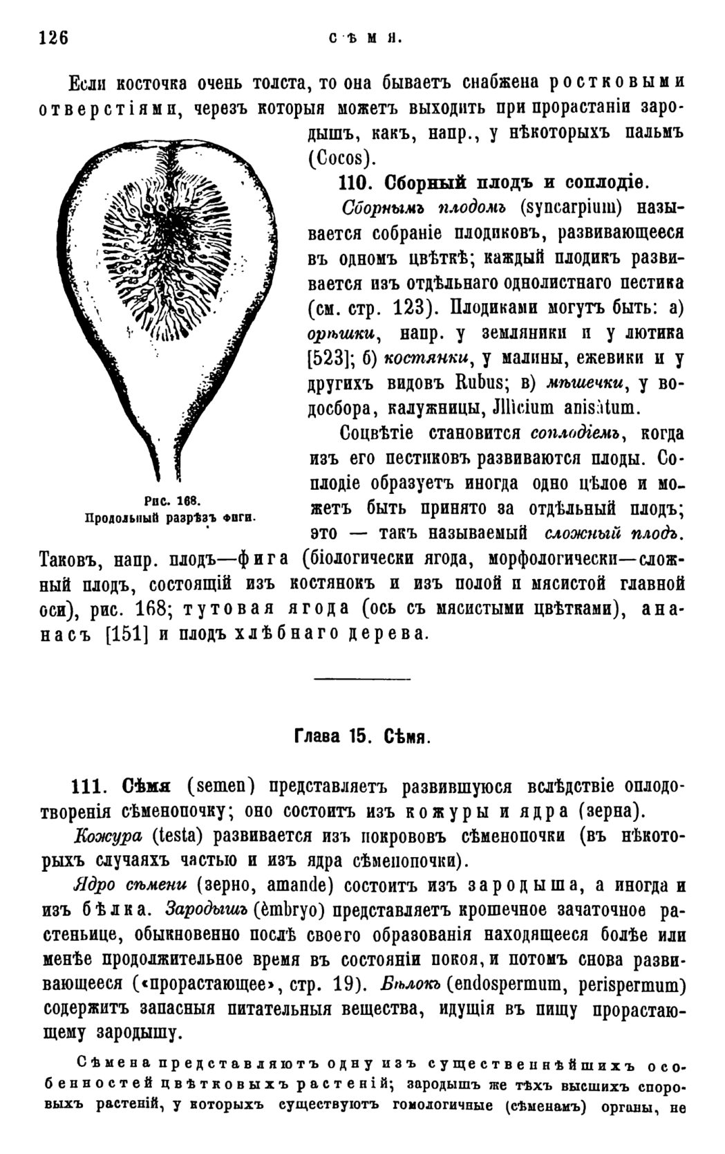 Скан страницы 129 книги «Систематика растений. Часть 1»