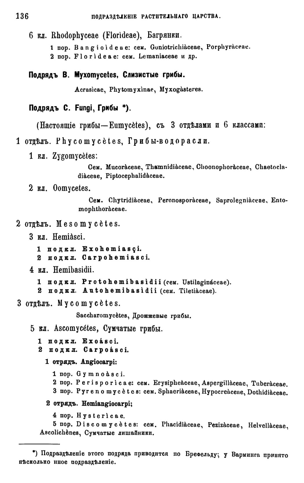 Скан страницы 139 книги «Систематика растений. Часть 1»
