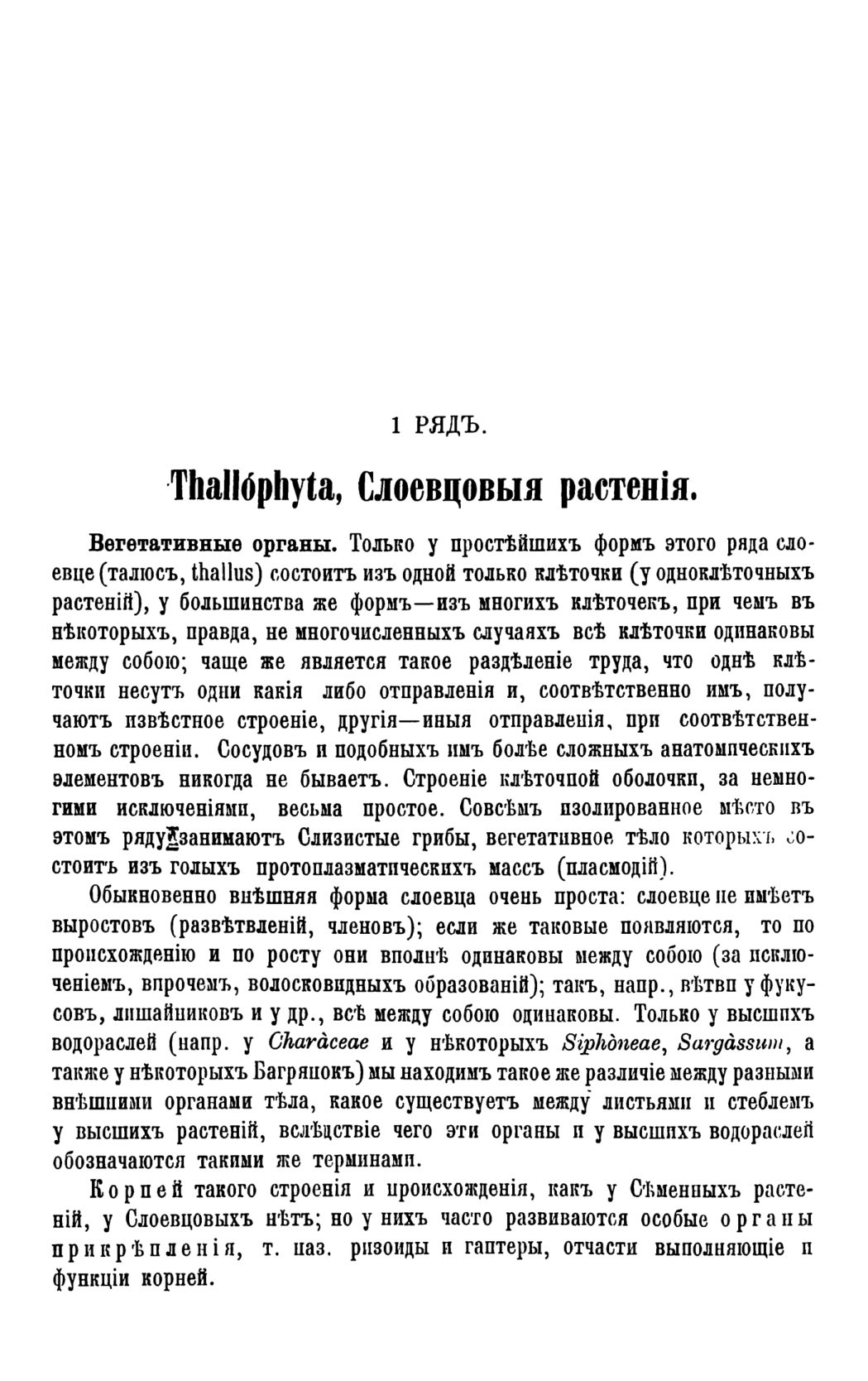Скан страницы 146 книги «Систематика растений. Часть 1»