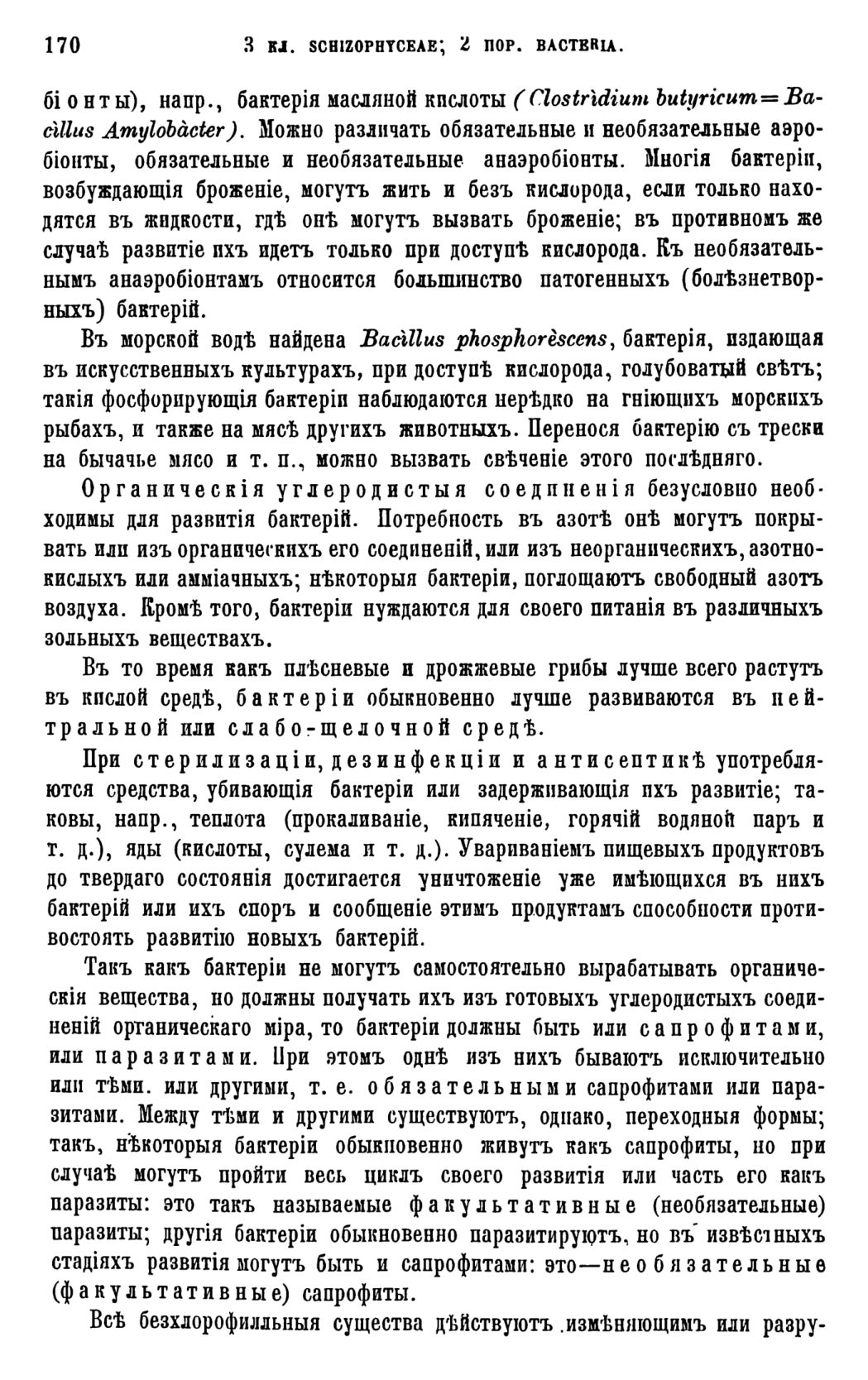 Скан страницы 173 книги «Систематика растений. Часть 1»