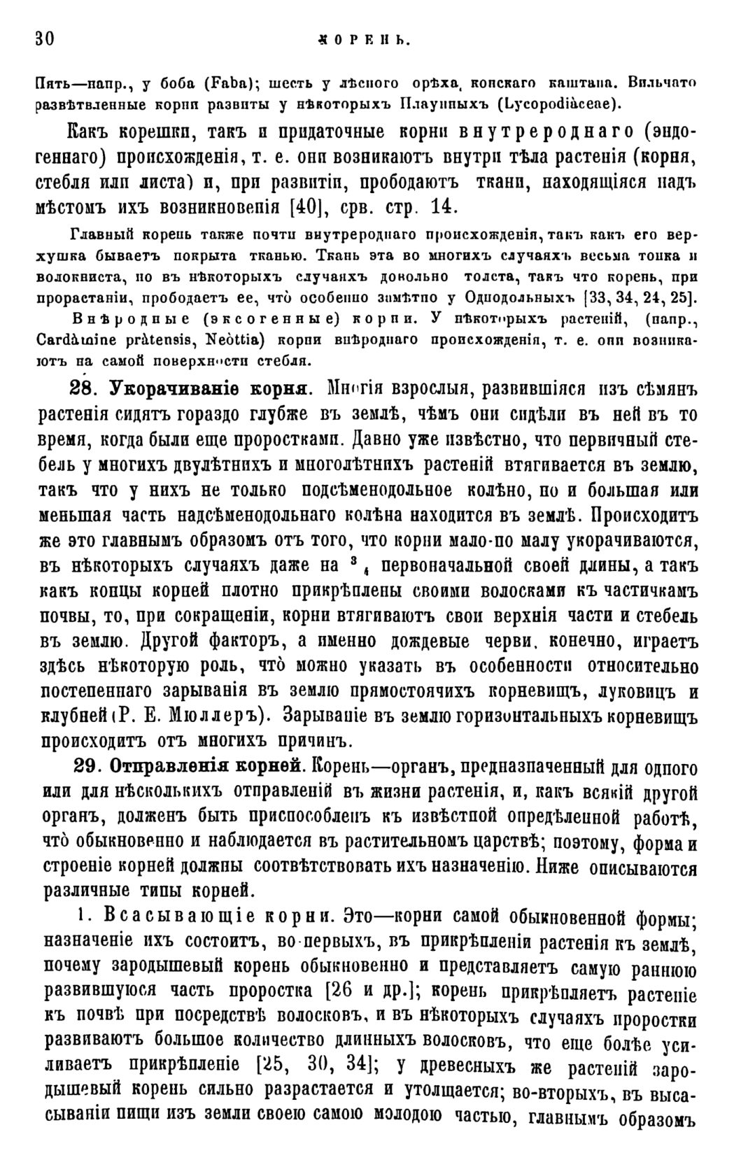 Скан страницы 33 книги «Систематика растений. Часть 1»