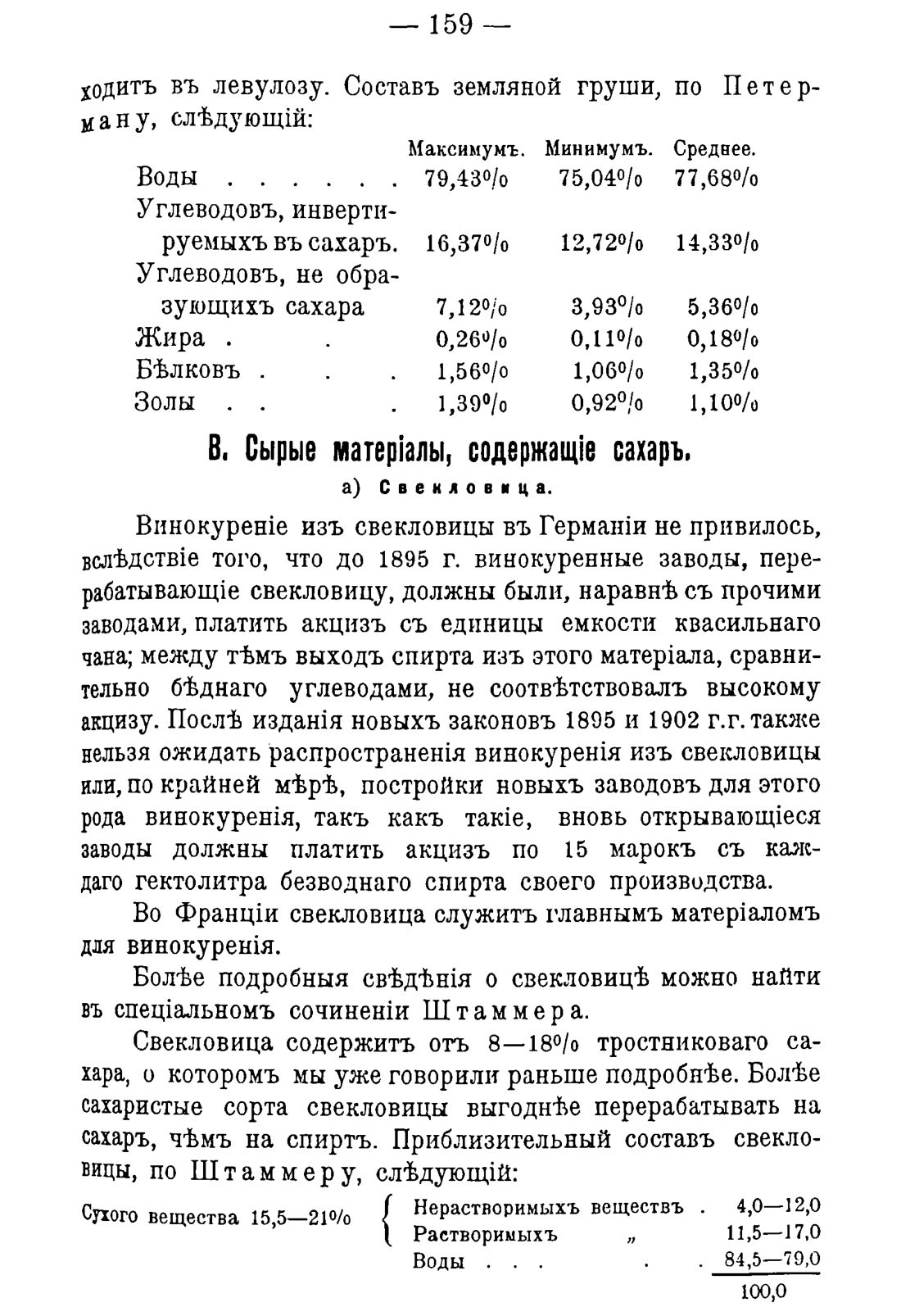 Скан страницы 169 книги «Руководство к винокуренному производству»
