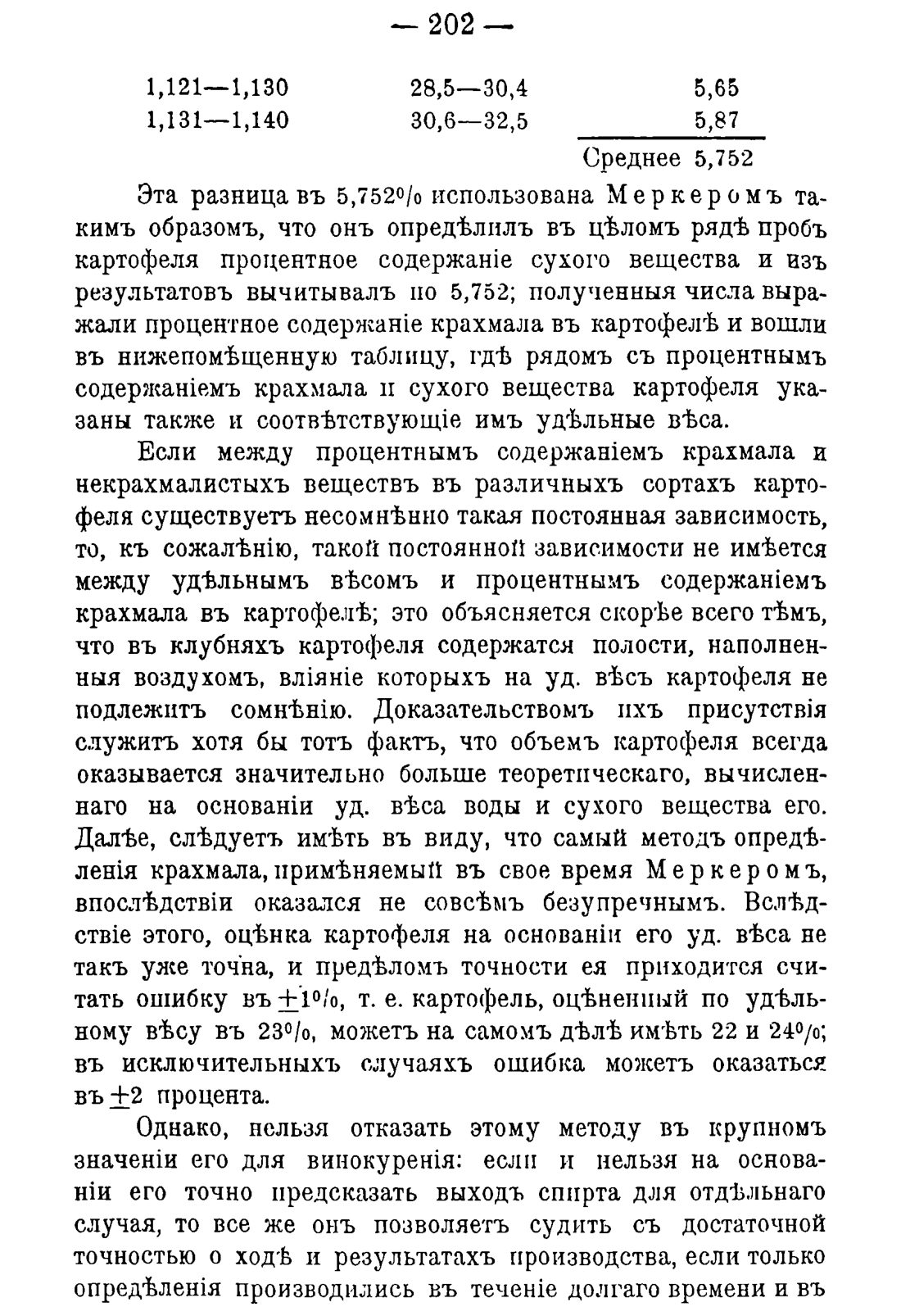 Скан страницы 212 книги «Руководство к винокуренному производству»