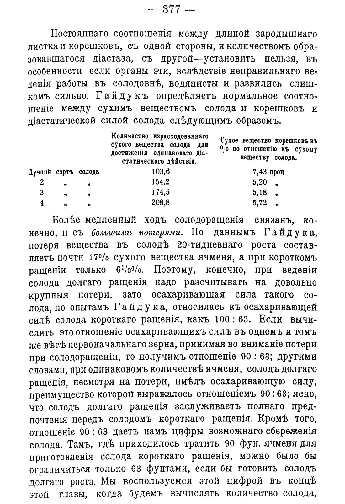 Скан страницы 387 книги «Руководство к винокуренному производству»