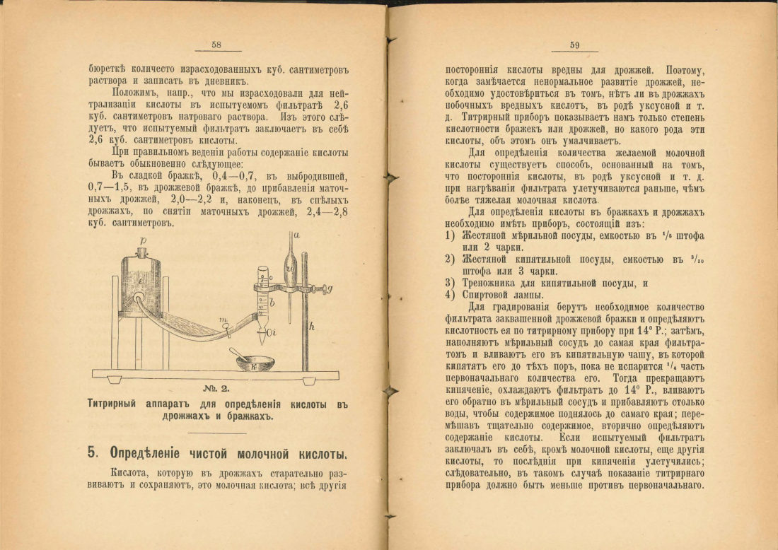 Скан страницы 30 книги «Практический руководитель по винокурению»