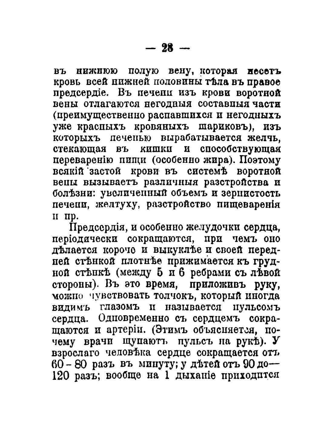 Скан страницы 25 книги «Общедоступный народный лечебник»