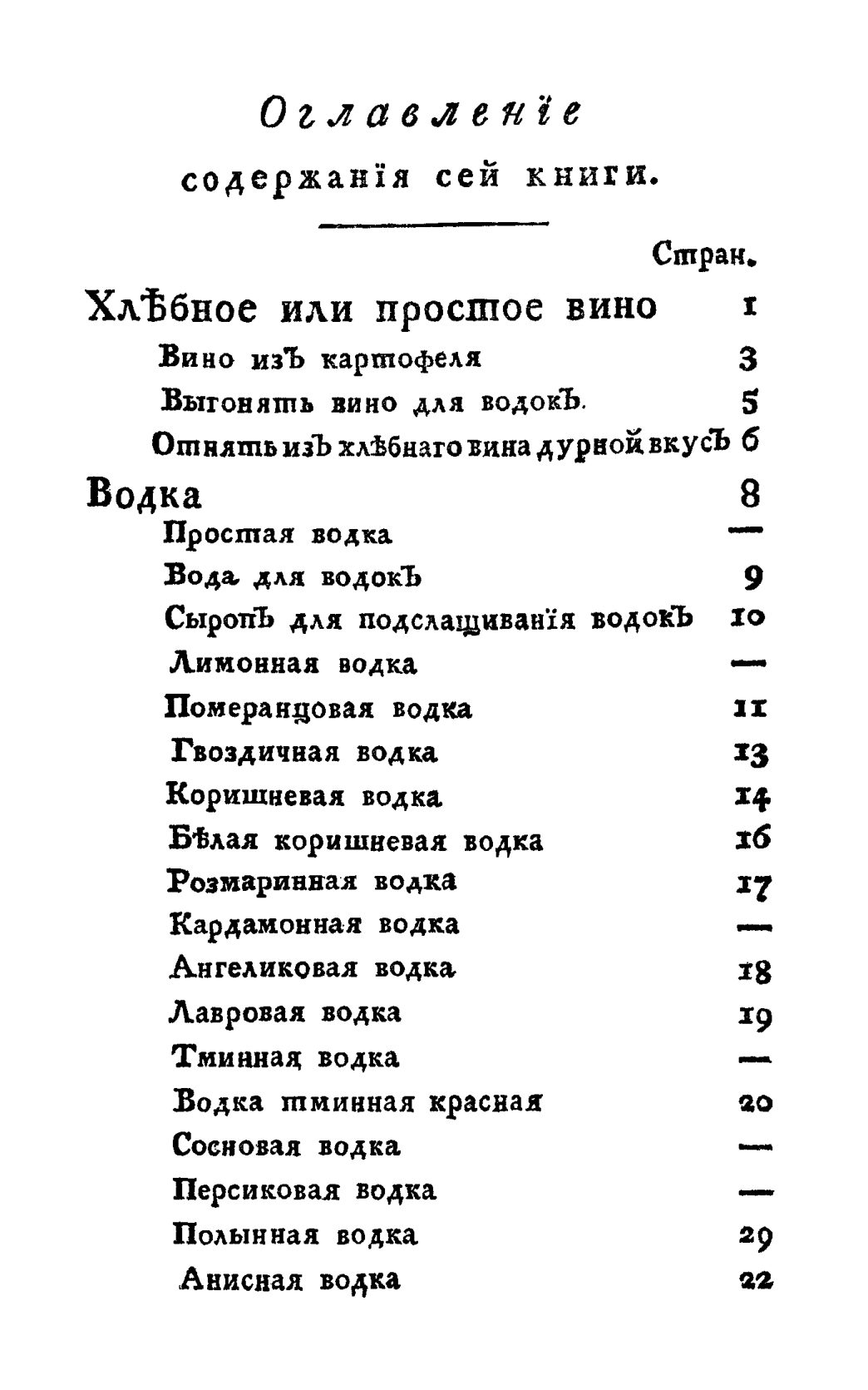 Скан страницы 3 книги «Винокуръ, пивоваръ, медоваръ, водочный мастеръ, квасникъ, уксусникъ и погребщикъ»