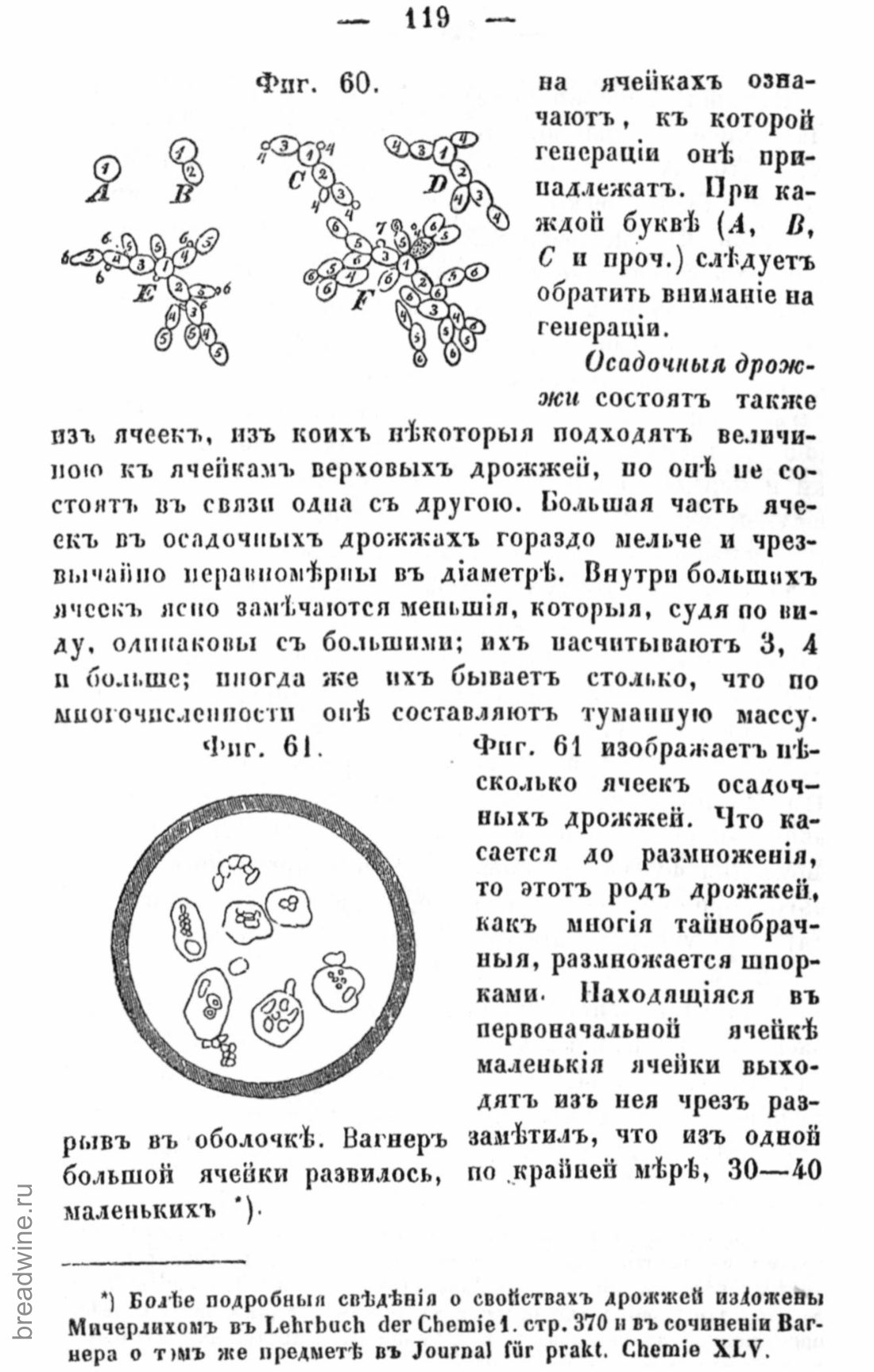 Скан страницы 136 книги «Руководство по винокурению»