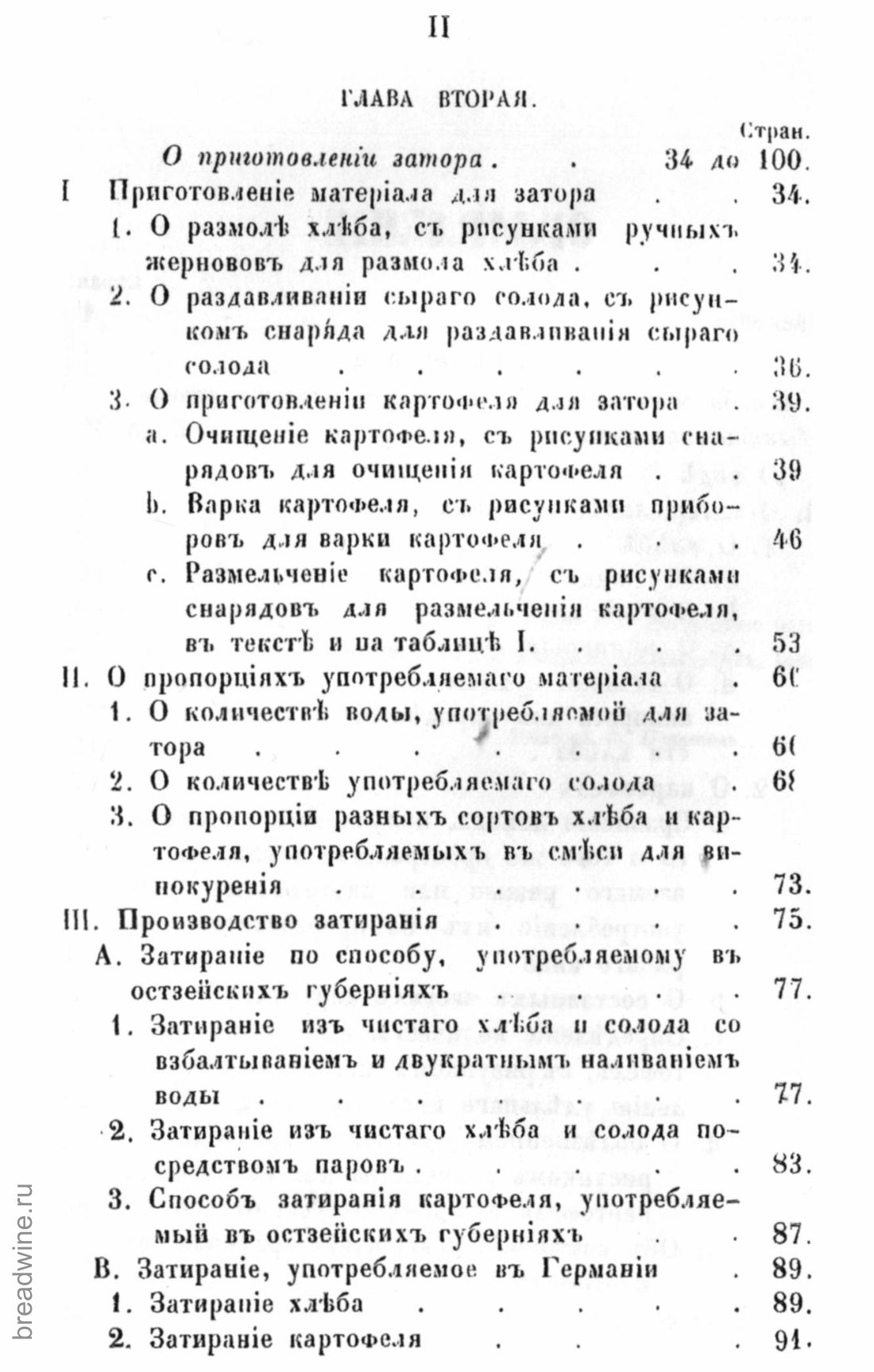 Скан страницы 4 книги «Руководство по винокурению»