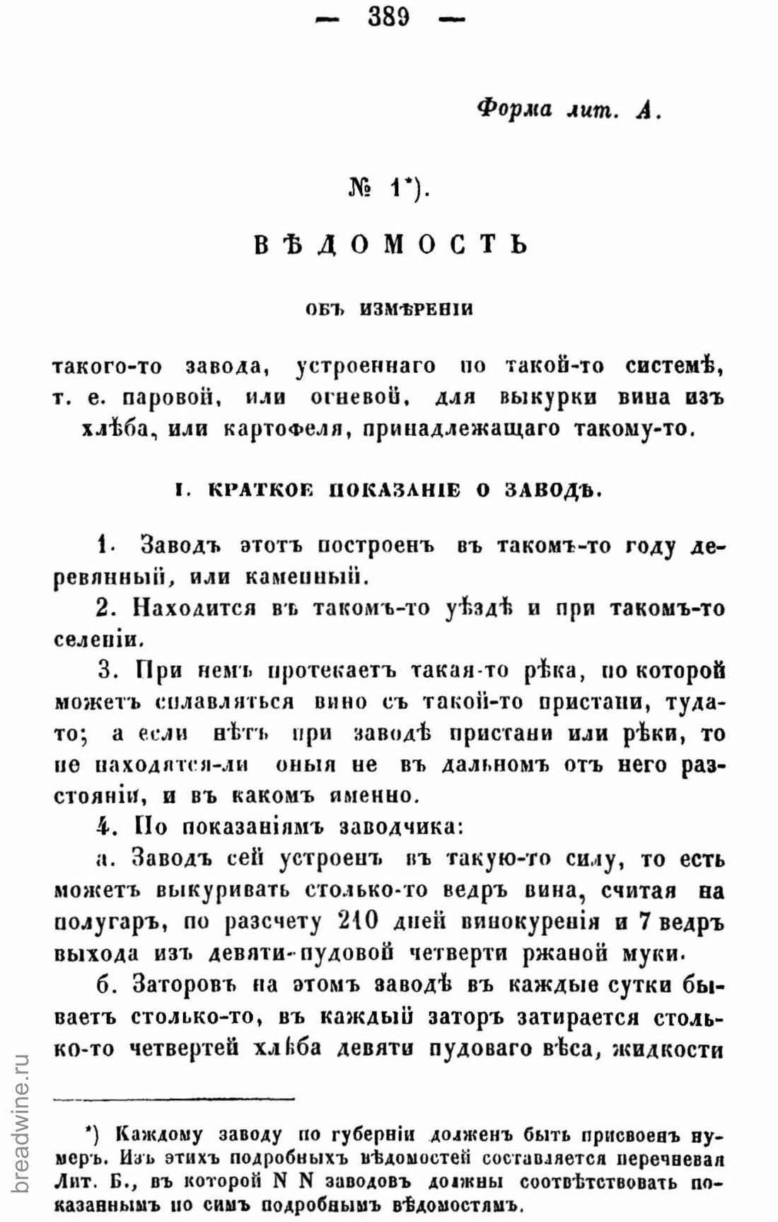 Скан страницы 404 книги «Руководство по винокурению»
