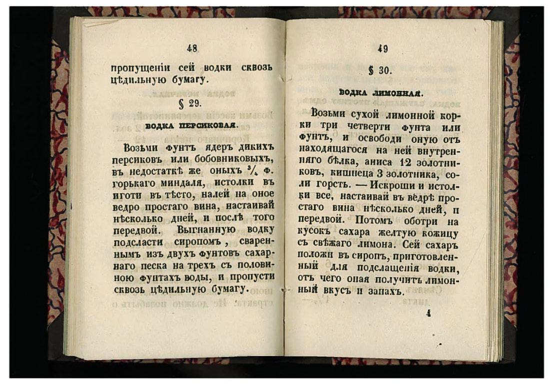 Скан страницы 25 книги «50 малороссийских спообов настаивать»