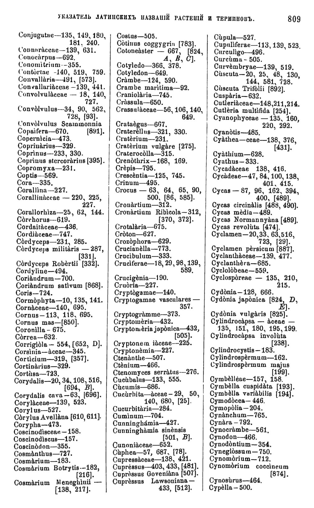 Скан страницы 426 книги «Систематика растений. Часть 2»