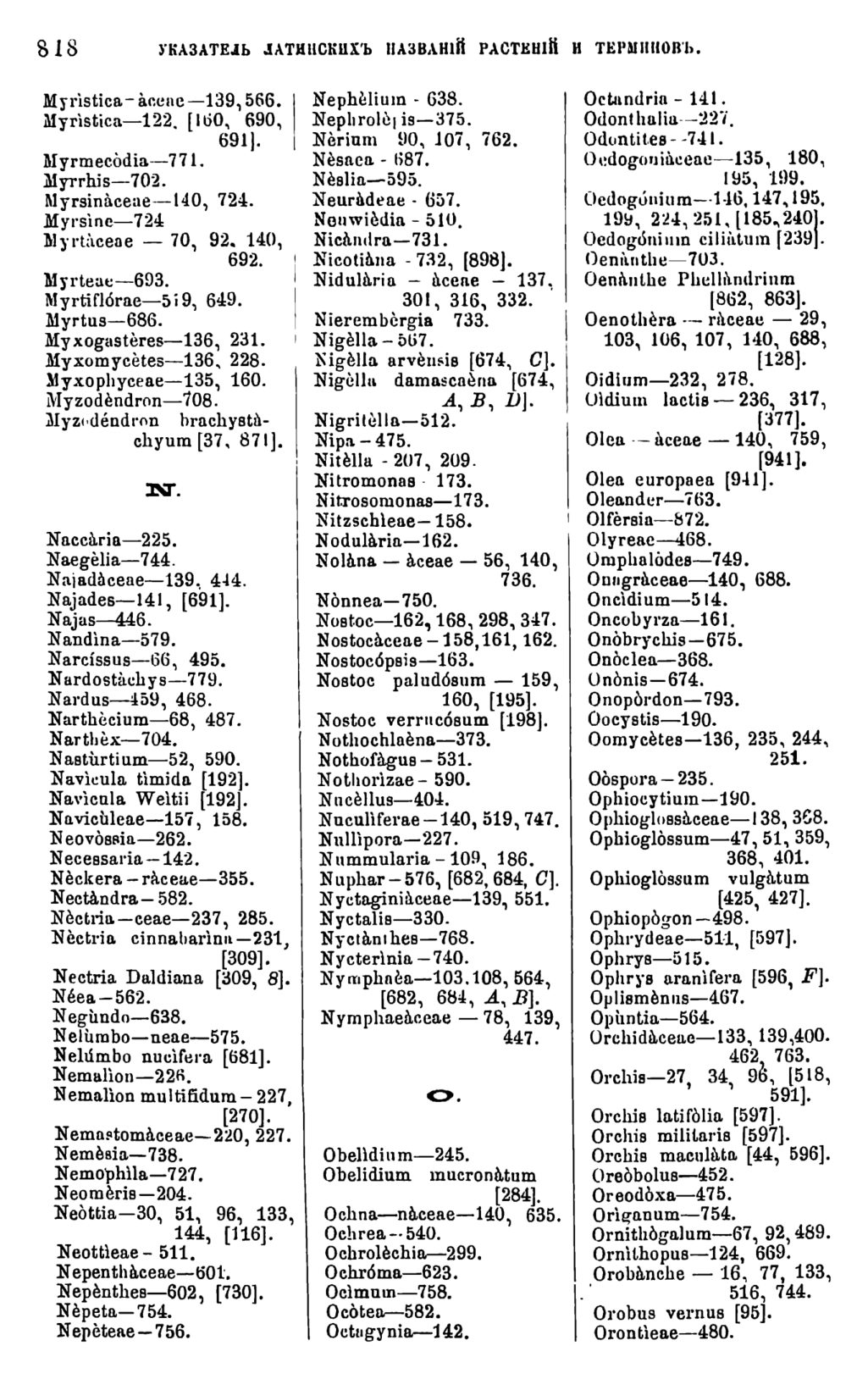 Скан страницы 435 книги «Систематика растений. Часть 2»