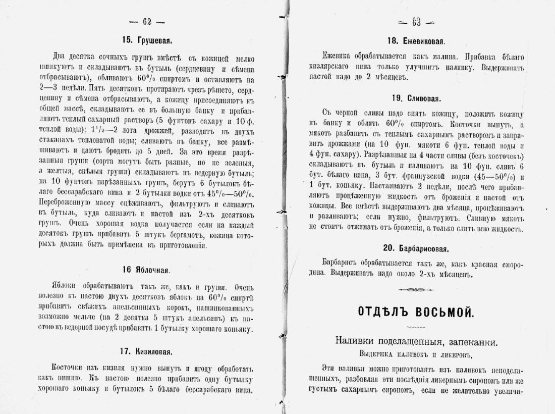 Скан страницы 34 книги «Сборник-руководство для приготовления домашним способом»