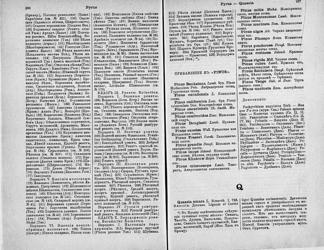 Скан страницы 158 книги «Ботанический Словарь»