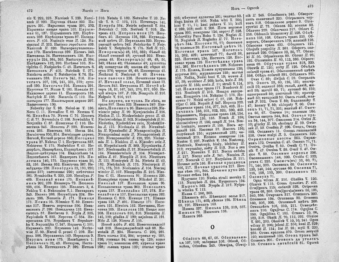 Скан страницы 251 книги «Ботанический Словарь»