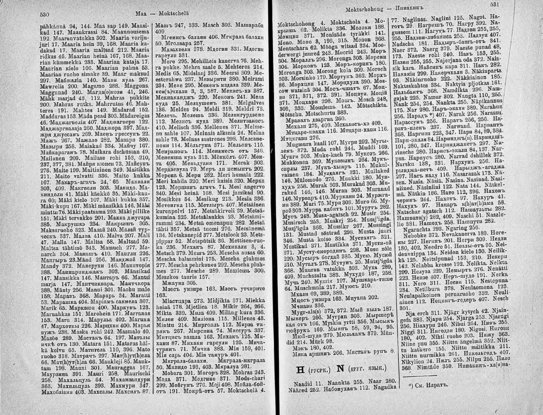 Скан страницы 280 книги «Ботанический Словарь»