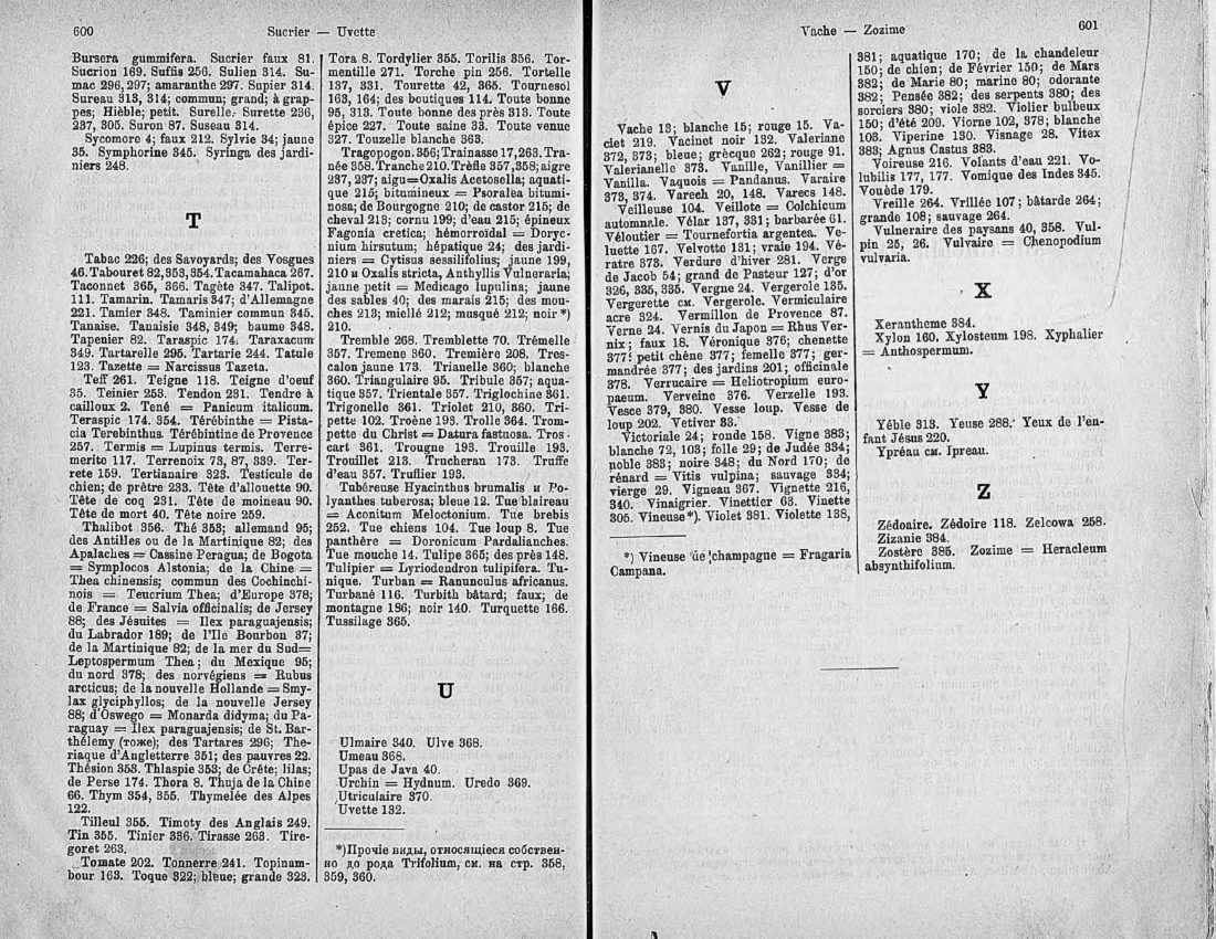 Скан страницы 315 книги «Ботанический Словарь»
