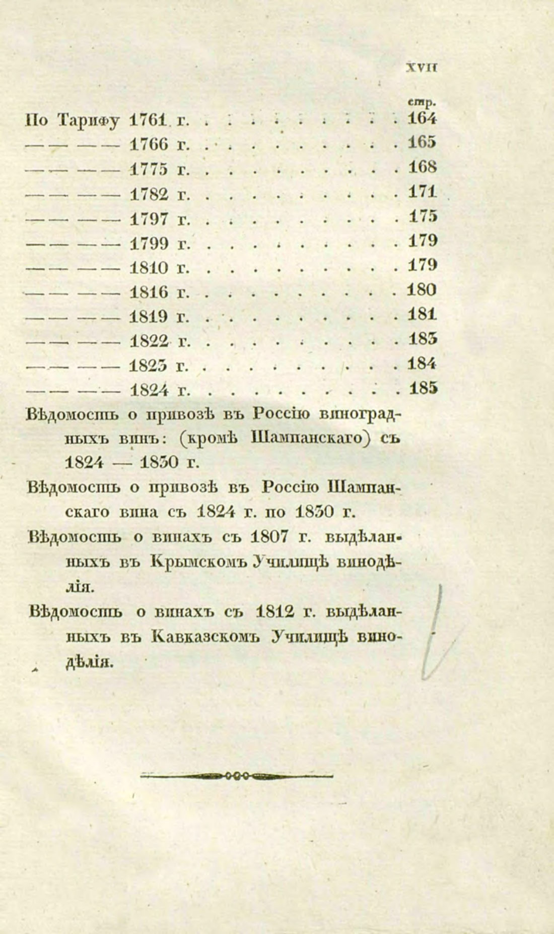 Скан страницы 18 книги «О виноделии и винной торговле в России»