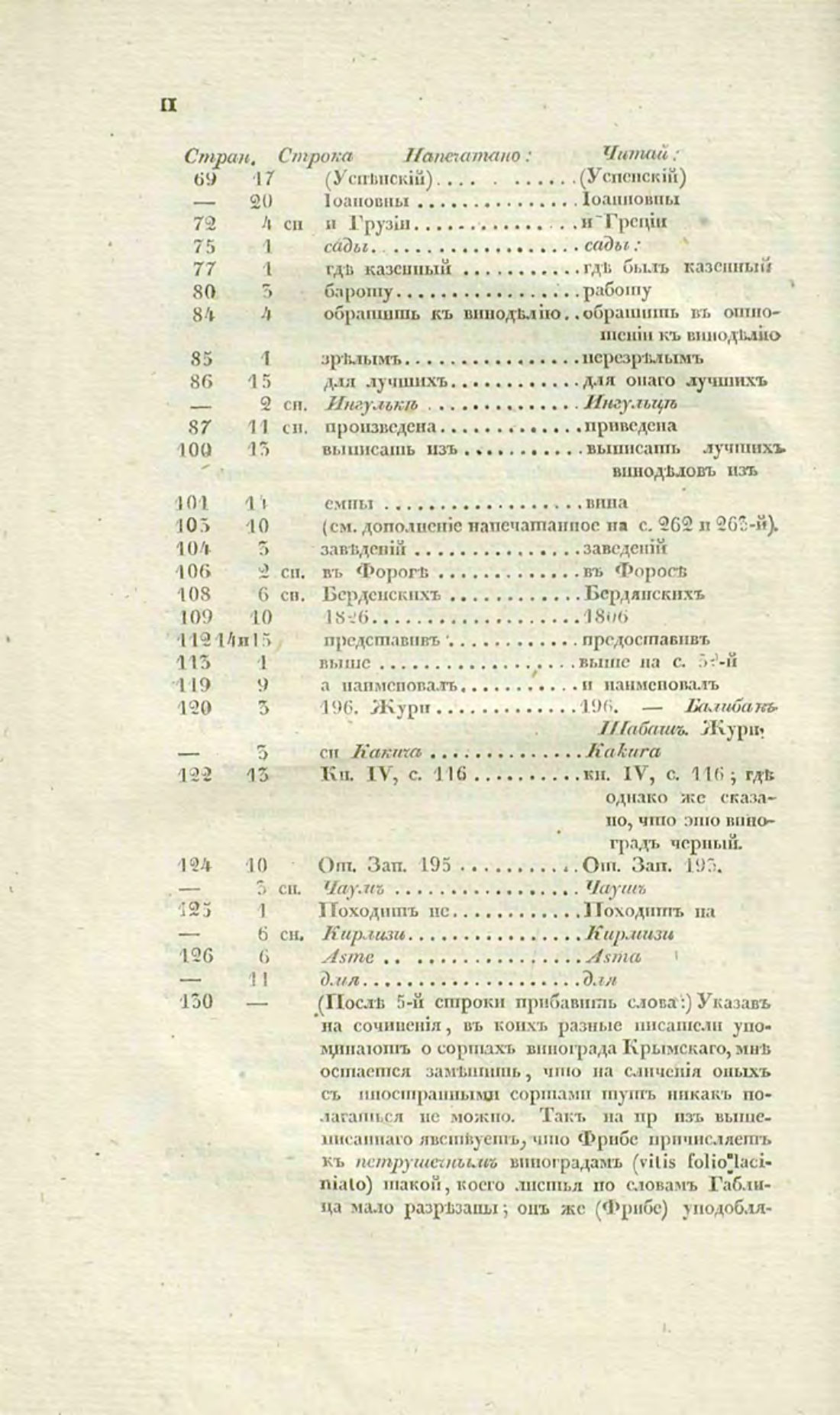 Скан страницы 292 книги «О виноделии и винной торговле в России»